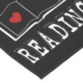 Chemin De Table Court I'd rather be reading (Coin)