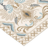 Chemin De Table Court Ikat Chevron Paisley (Coin)