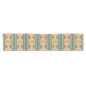 Chemin De Table Court Ikat Navajo Design  (Horizontal)