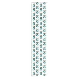 Chemin De Table Court Illustration Blue Owl