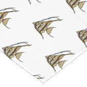 Chemin De Table Court Illustration d'angelfish (Coin)