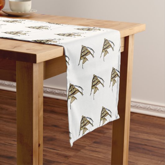 Chemin De Table Court Illustration d'angelfish (In Situ)