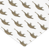 Chemin De Table Court Illustration d'Ankylosaurus (Coin)