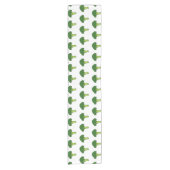 Chemin De Table Court Illustration de Broccoli (Devant)