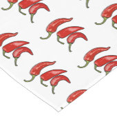 Chemin De Table Court Illustration de chili (Coin)