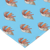 Chemin De Table Court Illustration de crabe ermite (Coin)