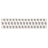 Chemin De Table Court Illustration de dessin de bonbon (Horizontal)