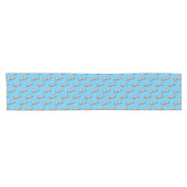 Chemin De Table Court Illustration de dessin d'Harmonica (Horizontal)