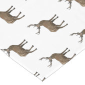 Chemin De Table Court Illustration de dessin sur le cerf (Coin)