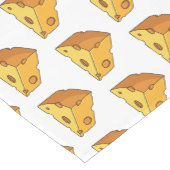 Chemin De Table Court Illustration de fromage (Coin)