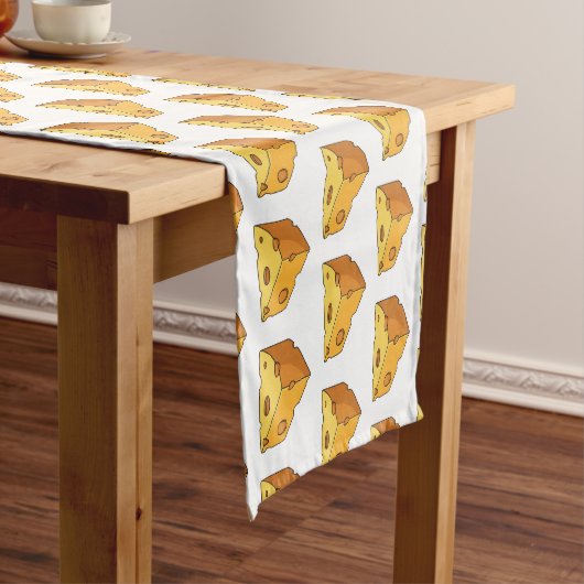 Chemin De Table Court Illustration de fromage (In Situ)