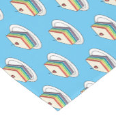 Chemin De Table Court Illustration de gâteau arc-en-ciel (Coin)