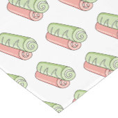 Chemin De Table Court Illustration de gâteau suisse roll / roll (Coin)