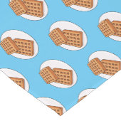 Chemin De Table Court Illustration de gaufre (Coin)