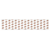 Chemin De Table Court Illustration de Kentrosaurus (Horizontal)
