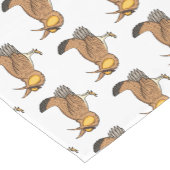 Chemin De Table Court Illustration de la bande dessinée de poulet de pra (Coin)