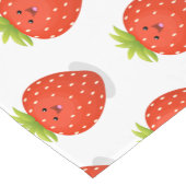 Chemin De Table Court Illustration de la fraise Cute kawaii (Coin)