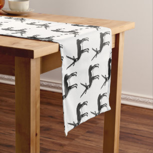 Chemin De Table Court Illustration de l'antilope Blackbuck
