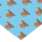 Chemin De Table Court Illustration de lézard à col frisé (Coin)