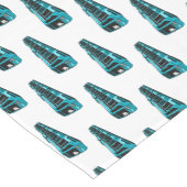 Chemin De Table Court Illustration de locomotive électrique (Coin)