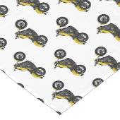 Chemin De Table Court Illustration de moto Cruiser (Coin)
