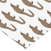 Chemin De Table Court Illustration de pangolin à queue longue (Coin)