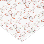 Chemin De Table Court Illustration de papillon en verre (Coin)