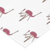 Chemin De Table Court Illustration de pipes (Coin)