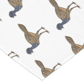 Chemin De Table Court Illustration d'oiseau de curassow (Coin)