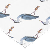 Chemin De Table Court Illustration du grand héron bleu (Coin)