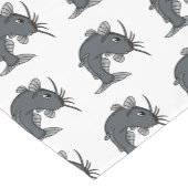 Chemin De Table Court Illustration du poisson-chat mignon (Coin)