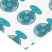 Chemin De Table Court Illustration du ventilateur (Coin)