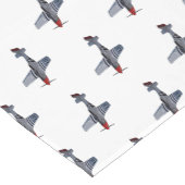 Chemin De Table Court Illustration d'un avion de chasse-bombardier (Coin)