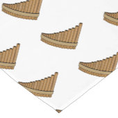 Chemin De Table Court Illustration Pan flûte / panpipes (Coin)