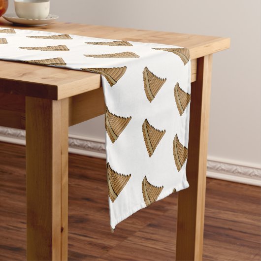 Chemin De Table Court Illustration Pan flûte / panpipes (In Situ)