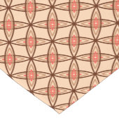 Chemin De Table Court Impression atomique moderne du milieu du siècle - (Coin)