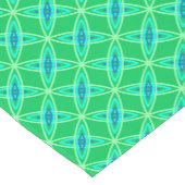 Chemin De Table Court Impression atomique moderne du milieu du siècle - (Coin)