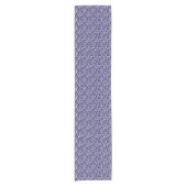 Chemin De Table Court Impression d'animal abstrait violet (Devant)