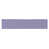 Chemin De Table Court Impression d'animal abstrait violet (Horizontal)