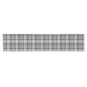 Chemin De Table Court Impression flanelle gris, Runer de table (Horizontal)
