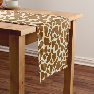 Chemin De Table Court Impression girafe