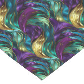 Chemin De Table Court Impression Mardi Gras (Coin)