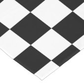 Chemin De Table Court Impression numérique des échecs noirs et blancs (Coin)