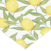 Chemin De Table Court Impression Tout-En Citron (Coin)