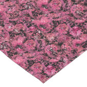 Chemin De Table Court Impressions florales (Coin)