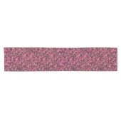 Chemin De Table Court Impressions florales (Horizontal)