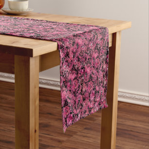 Chemin De Table Court Impressions florales