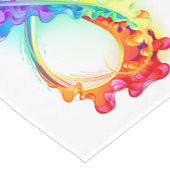 Chemin De Table Court Infinity with Rainbow Jellyfish (Coin)