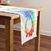 Chemin De Table Court Infinity with Rainbow Jellyfish (In Situ)