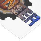 Chemin De Table Court Ingénieur (Coin)